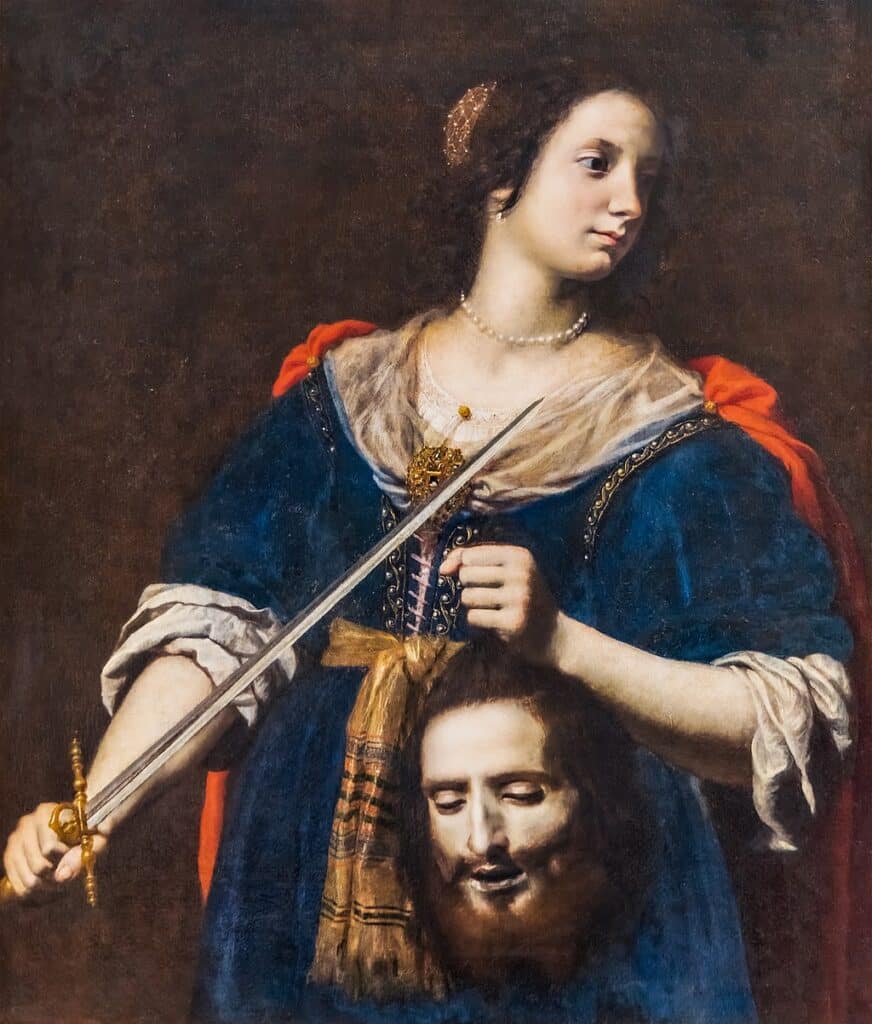 "Judith tenant la tête d'Holopherne" by  Lorenzo Lippi
