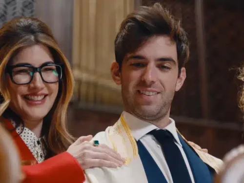 Jackie Sandler and Jonah Feingold in "31 Candles"