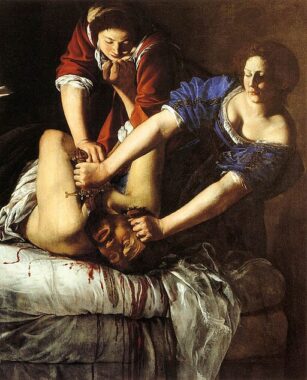 "Judith Decapitates Holofernes" by Artemisia Gentileschi