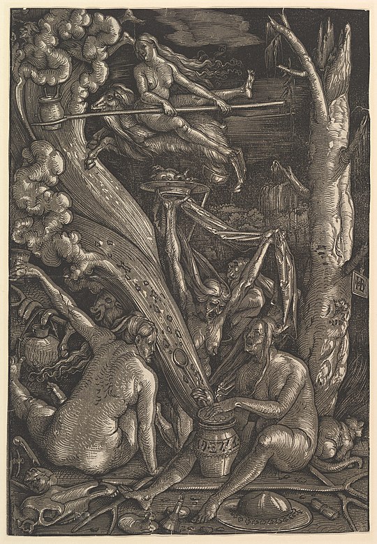 "Hans Baldung’s "The Witches" (Wikimedia Commons)