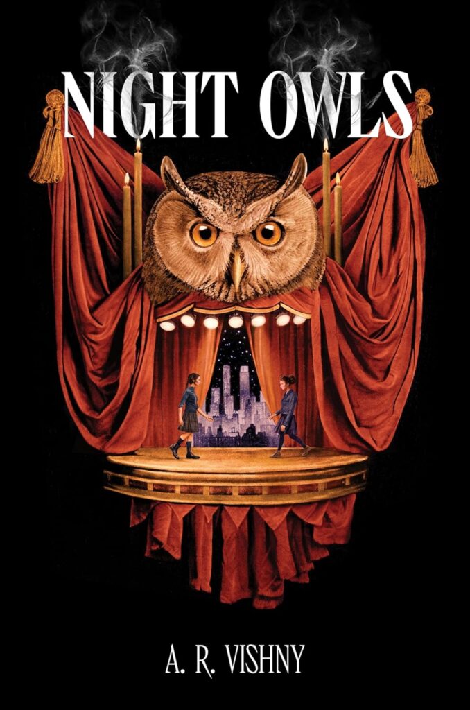 "Night Owls" by A.R. Vishny. Spooky Jewish books
