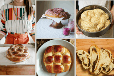 Challah Images from (Molly Yeh, Smitten Kitchen, and Jamie Geller)
