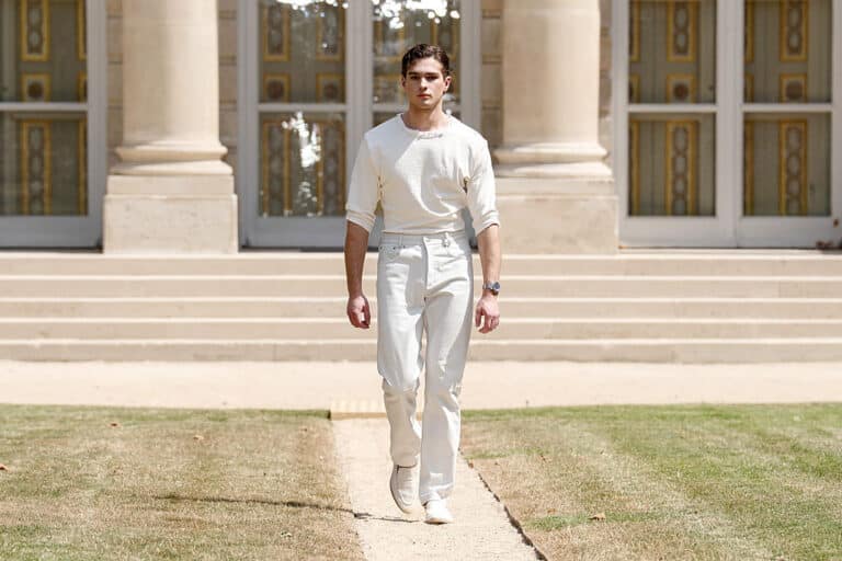 Clavicular walks the runway during the 424 Menswear Spring/Summer 2027 show as part of Paris Fashion Week on June 23, 2026 in Paris, France. (Photo by Francois Durand/Getty Images)