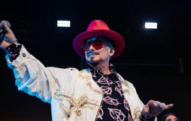 HENLEY-ON-THAMES, ENGLAND - JULY 08: Boy George performs on stage during Henley Festival 2026 at Mill Meadows on July 08, 2026 in Henley-on-Thames, England. (Photo by Ki Price/WireImage)