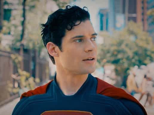 David Corenswet in “Superman”