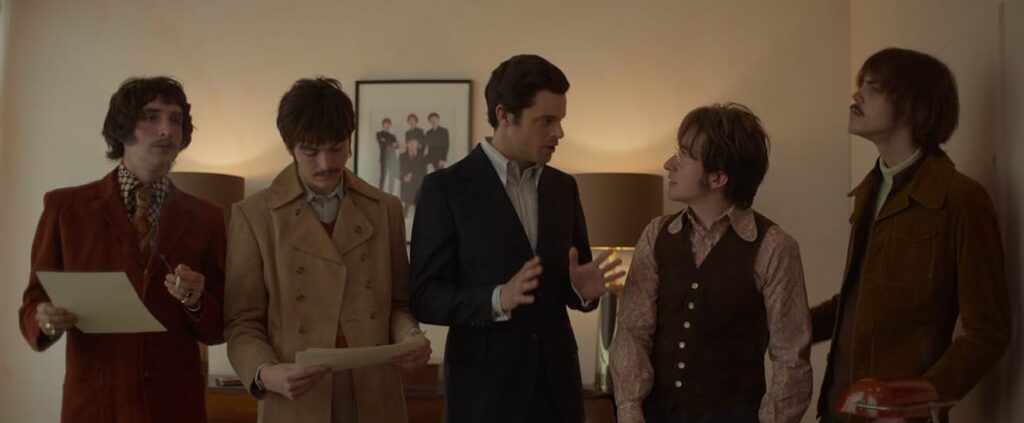 Jacob Fortune Lloyd, Jonah Lees, Blake Richardson, Leo Harvey Elledge, and Campbell Wallace in "Midas Man."