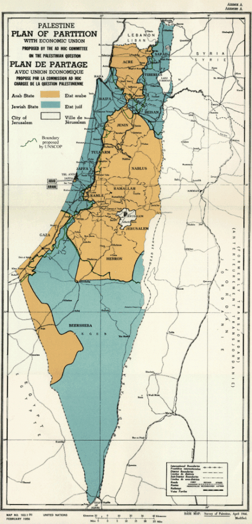 1947 UN partition plan 