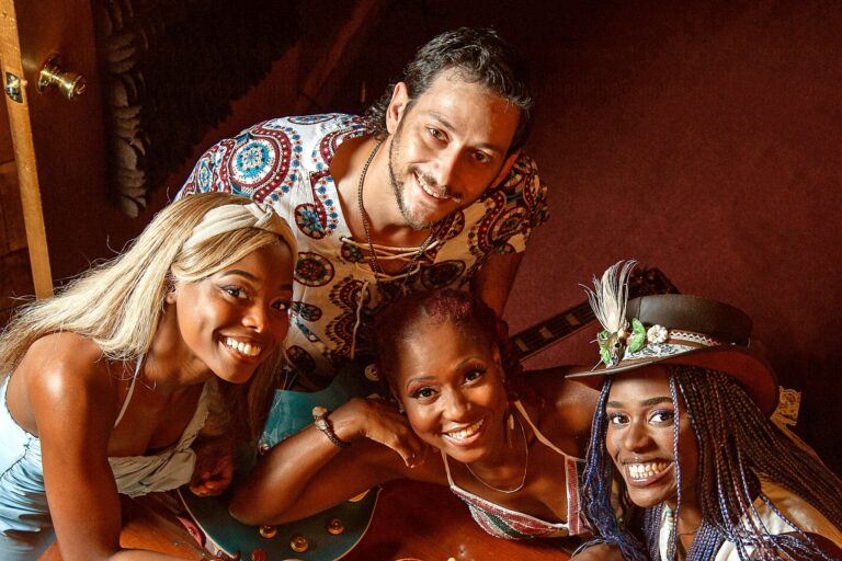 Southern Avenue members Tierinii Jackson Ori Naftaly, Tikyra Jackson, and Ava Jackson (Rory Doyle)