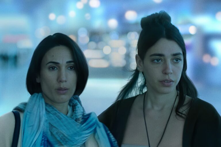 Liraz Chamami and Talia Lynn Ronn as mother and daughter Orna and Gali in "Unconditional" (Apple TV)