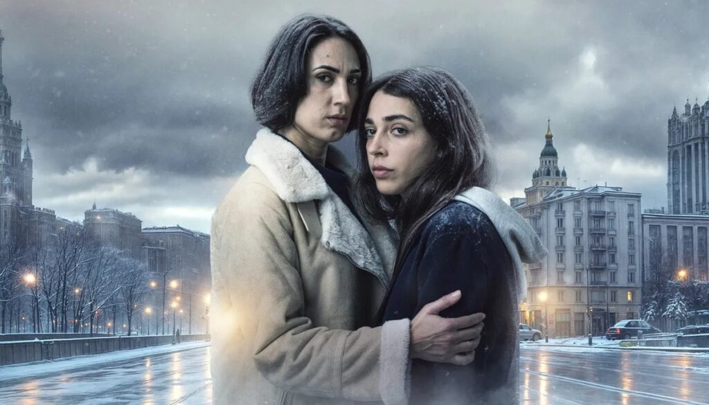 Liraz Chamami and Talia Lynn Ronn as mother and daughter Orna and Gali in "Unconditional" (Apple TV)