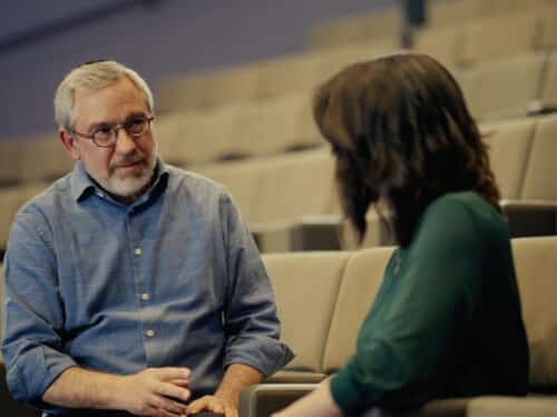Rabbi Raphael Shore and Rawan Osman