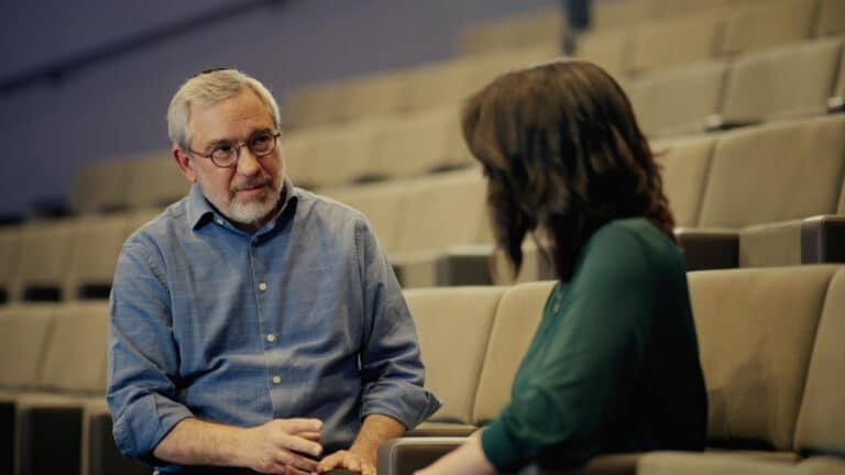 Rabbi Raphael Shore and Rawan Osman