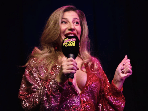 Linnea Sage anime The Jewish Dating Game (avec l'aimable autorisation de)