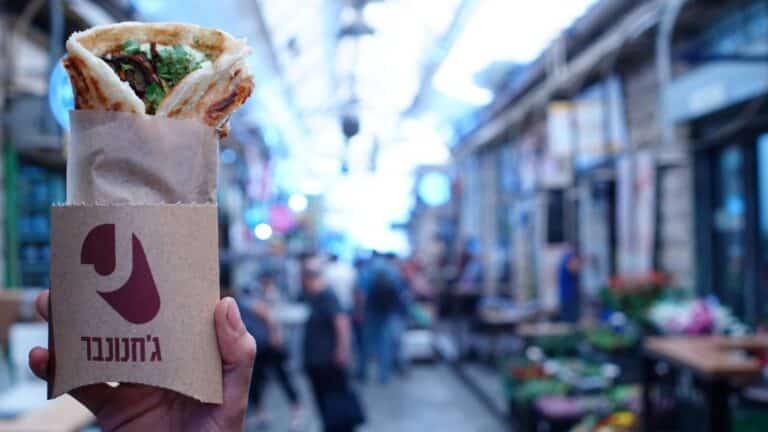 Try the Yemenite malawach at Jachnun Bar in Machane Yehuda Market. Photo via Facebook