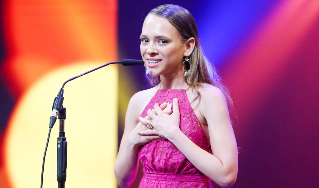 Israeli actress Shira Haas is nominated for an Emmy Award for her role as the lead actress in hit show ‘Unorthodox.’ Photo by Flash90