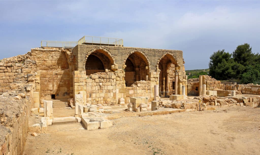 The Crusader Church at Beit Guvrin. Photo by Shutterstock