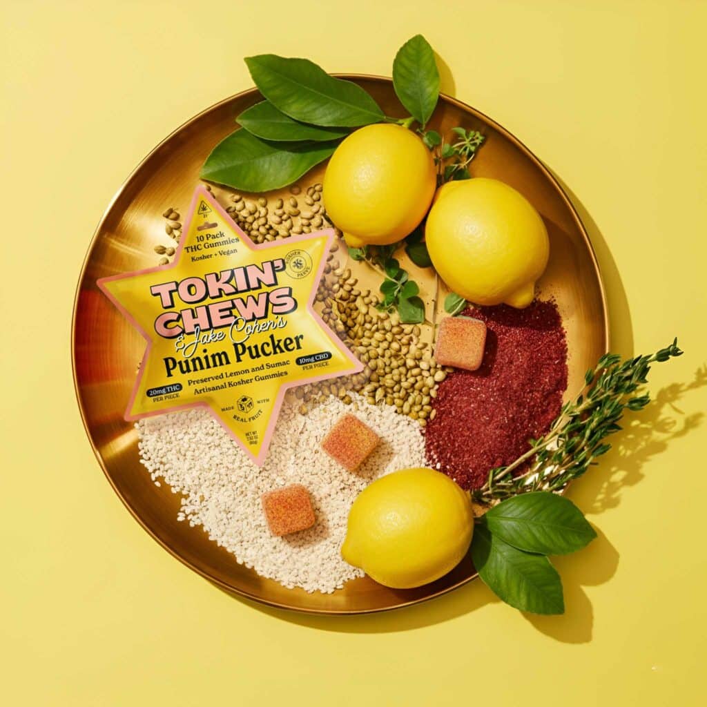Jake Cohen collaborated with Tokin' Jew on a new lemon and sumac product (courtesy of Tokin' Jew)